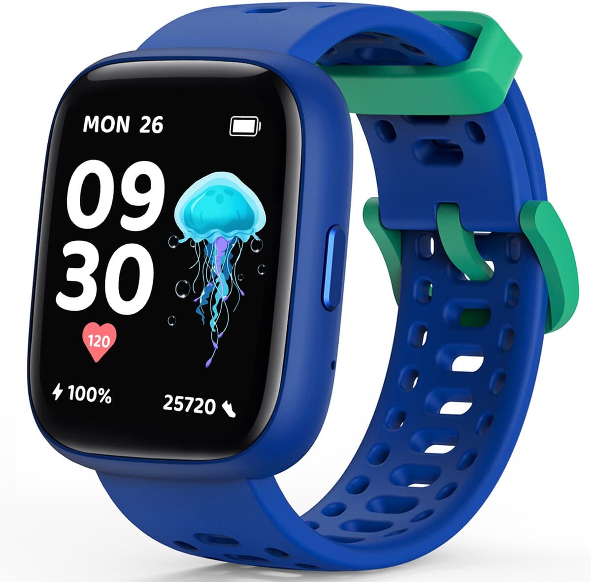Ralio Smartwatch Kinderen met Apple Zoek mijn - zonder SIM-kaart - Fitness Tracker met Hartslag, Slaapmonitor, Spelletjes - Cadeaus voor Jongens en Meisjes