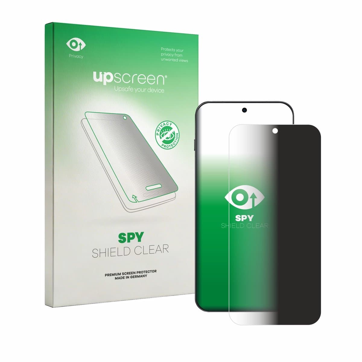 upscreen - privacy screenprotector voor Oppo Find X9s - Folie Beschermfolie Blauwlichtfilter
