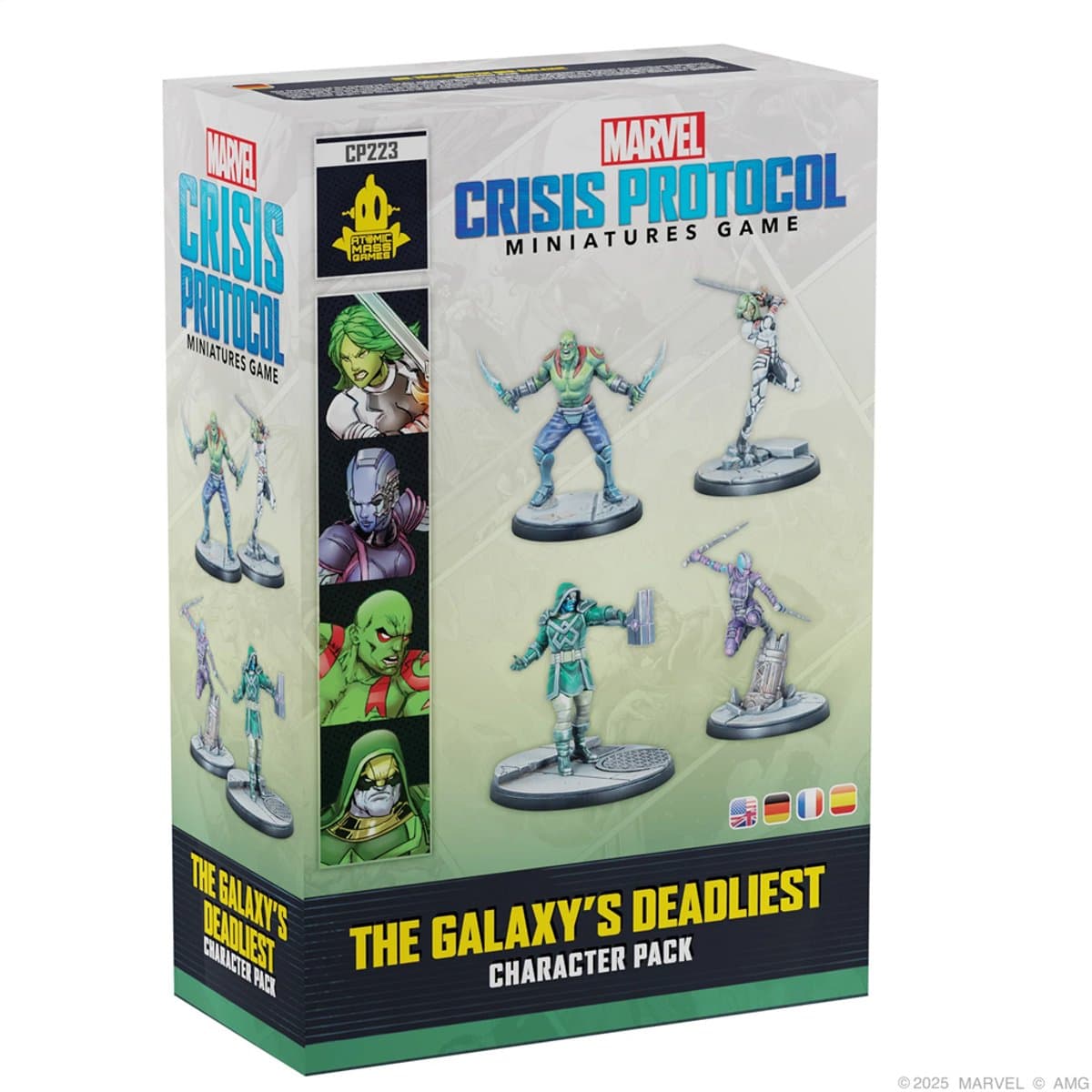 Atomic Mass Games Marvel miniaturen Guardians of the Galaxy uitbreidingsset.