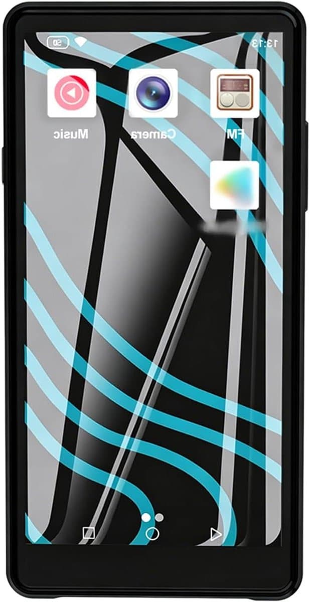 Touchscreen Mediaspeler - Draagbare Speler - Muziek en Video - 16 MP Camera - 4.99 Inch Scherm - Zwart