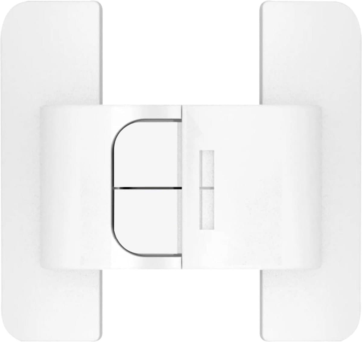 Koelkast Deurslot - Zelfklevende Sluiting - Veiligheid Kast - Verstelbaar Slot - 4-8 mm - Wit