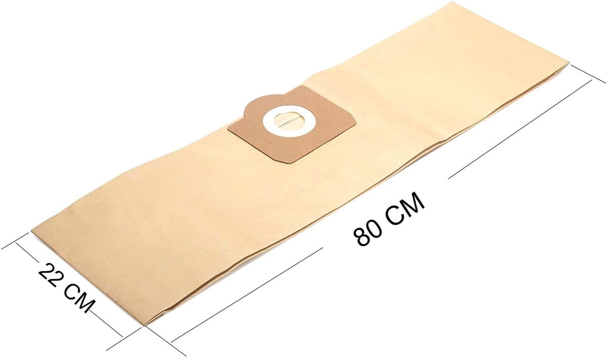 Dailygoods- Stofzuigerzakken 10 stuks - Papieren Filterzakken - Hoge Filtratie - Geschikt voor Kärcher MV1 / WD3200 / WD3300 / SE4001 - Milieuvriendelijk - Hygiënisch - Stofzak