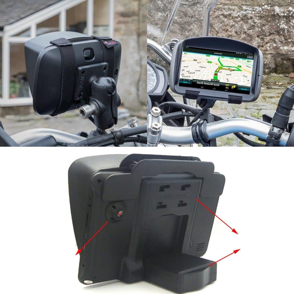 Zonnescherm Visor Voor Garmin Zumo 590LM 660LM 350 340 390LM Motorfiets Sat Nav GPS