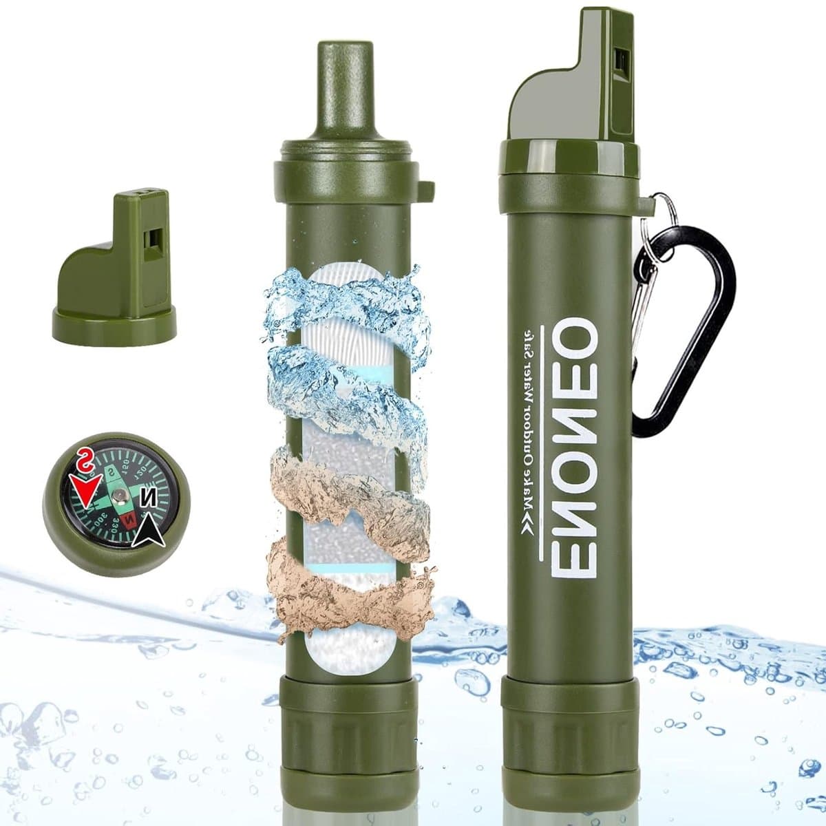 Waterzuiveringsapparaat - Waterzuiveringssysteem - Waterzuiveringsfilter - Waterzuivering Outdoor - 1500L ongeveer