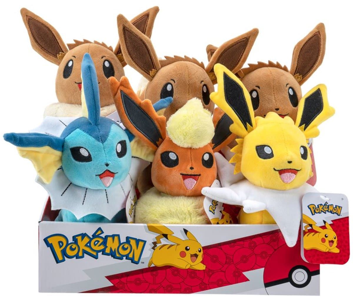 Pokémon – Random model – Knuffel – 20 cm – geborduurde details