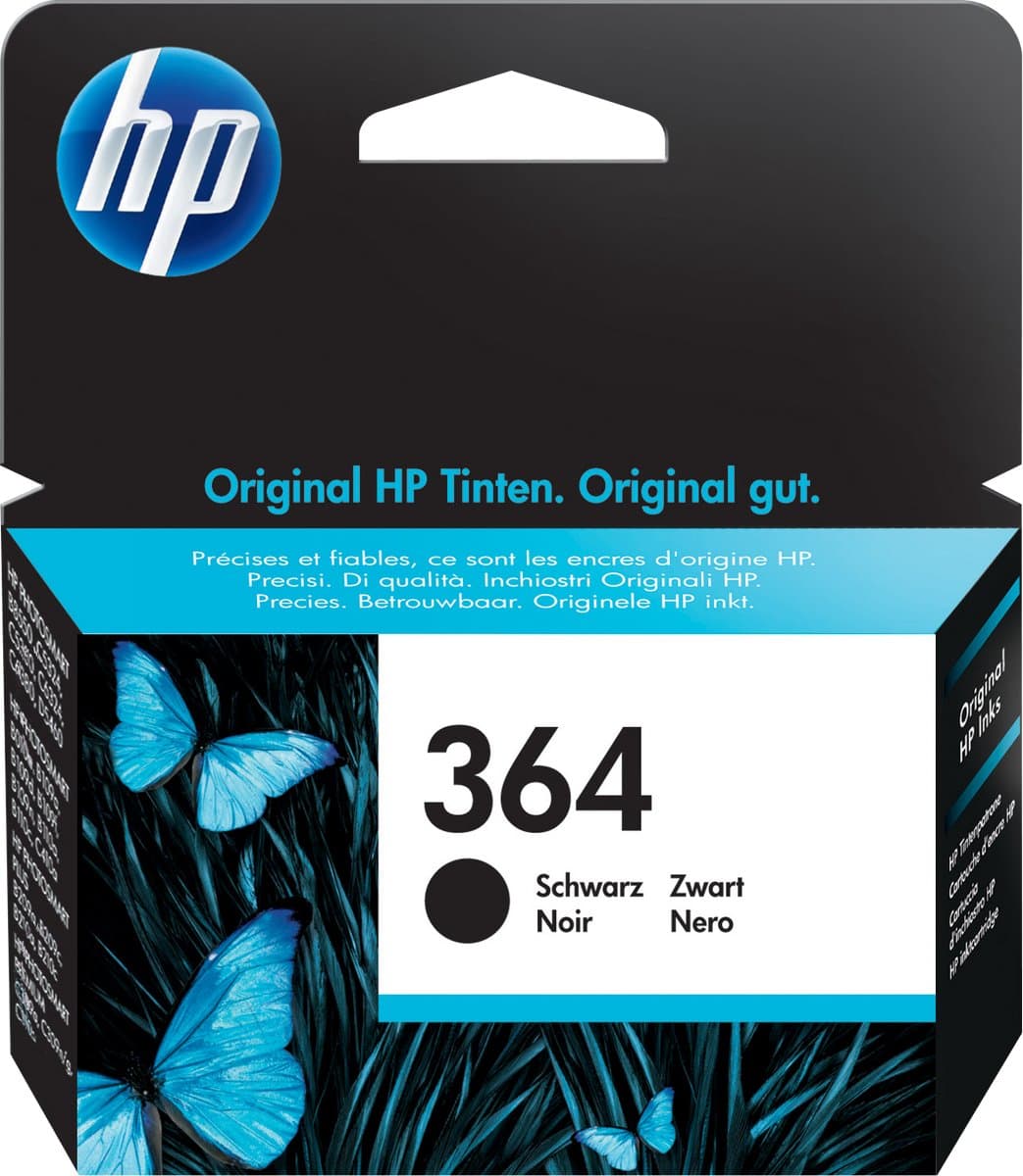 HP 364 - Inktcartridge - Origineel - Zwart