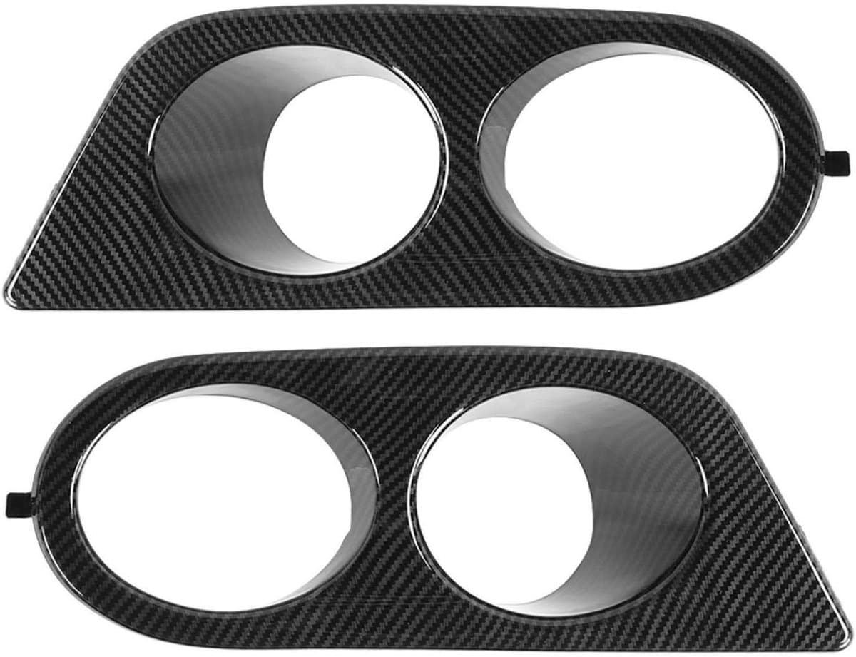 Front Bumper Foglight Covers voor E46 M3 2001-2006 - Duurzame Bescherming, Carbon Fiber Stijl, Auto Accessoire