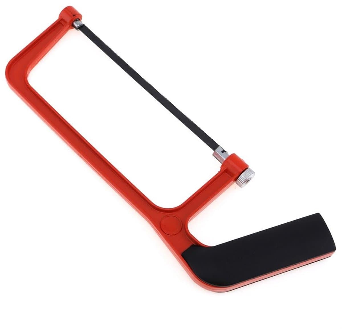 Dailygoods- Zaag - Mini IJzerzaag Frame - Verstelbaar - Aluminiumlegering - 150 mm Zaagblad - Lichtgewicht - Geschikt voor Houtbewerking - Handzaag