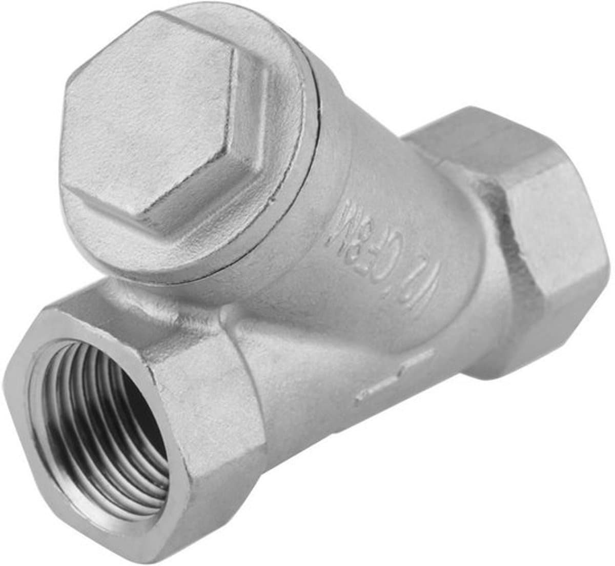 Dailygoods- Y Strainer - Dubbelmesh Structuur - Roestvrij Staal