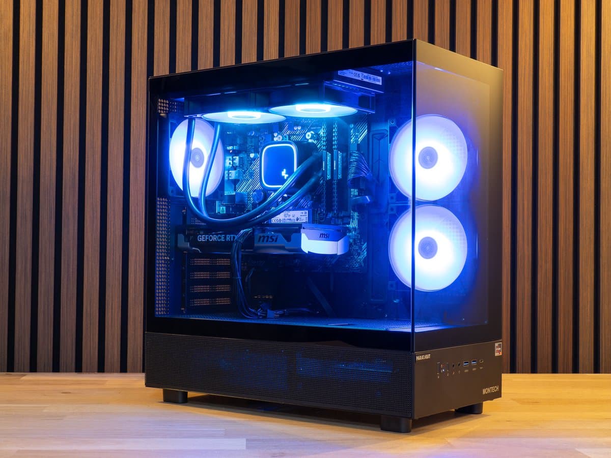 Game PC by Paradigit Battleforge 1 - AMD® Ryzen R7 5700X (Ryzen 5000 series) - 32GB DDR4 RAM - 1TB M.2 SSD - RTX 5060 Ti 8GB - Windows 11 Home