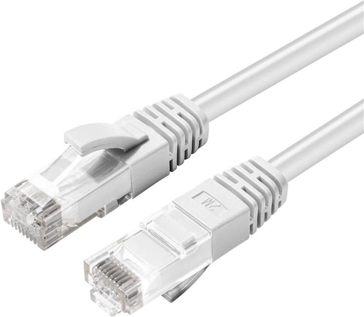 Microconnect UTP6003W - CAT6 U/UTP Netwerkkabel - 0.3m - Wit
