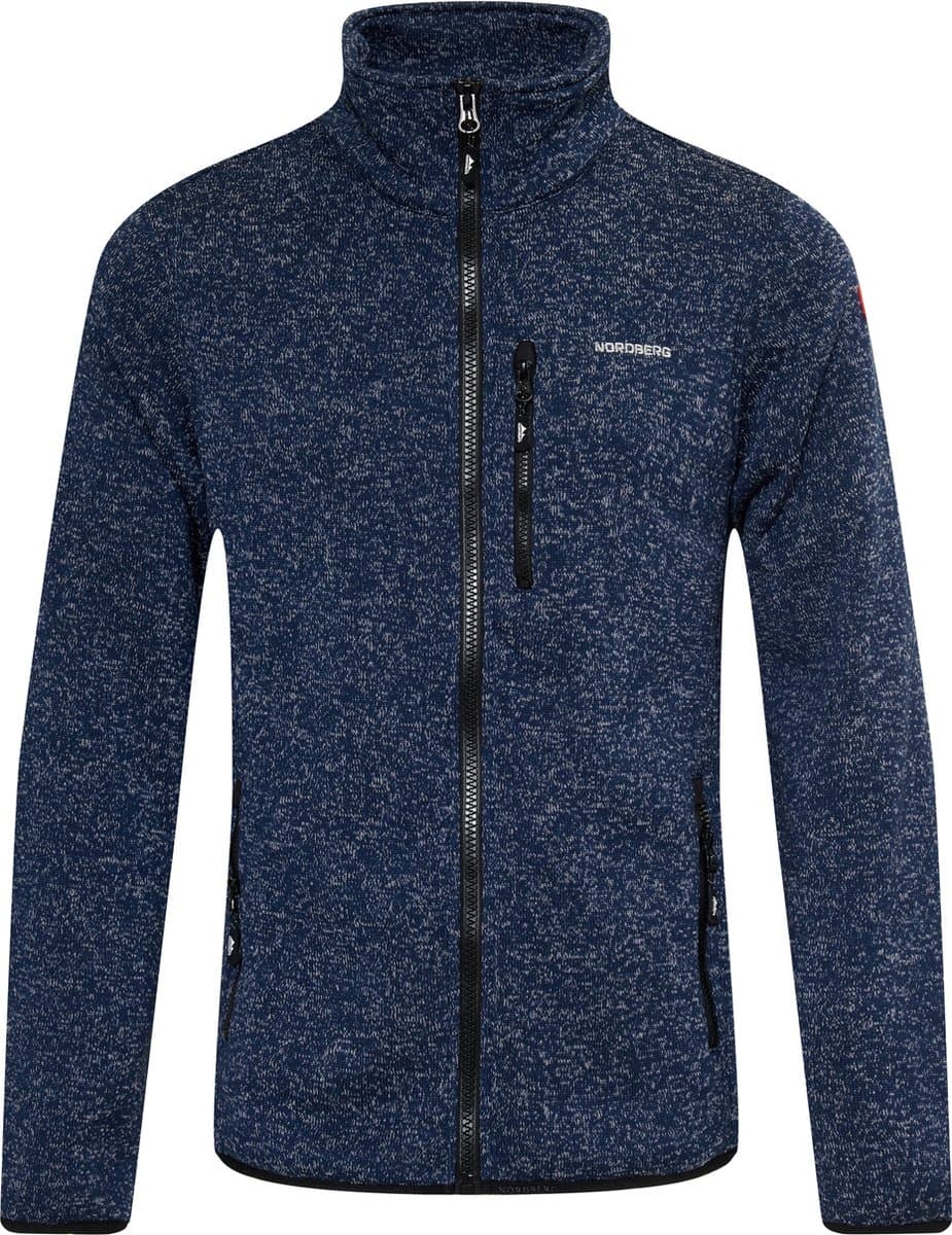 Nordberg Frank Fleece Vest - Heren - Navy melange - Maat XXL
