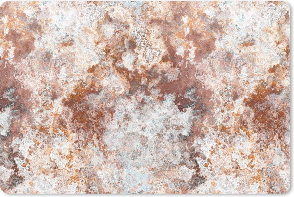 Muismat XXL 120x80 cm - Bureau onderlegger - Bureau mat Verf - Marmer print - Patronen - Bureaumat - Gaming mousepad xl - Bureaulegger groot - Computer deskmat