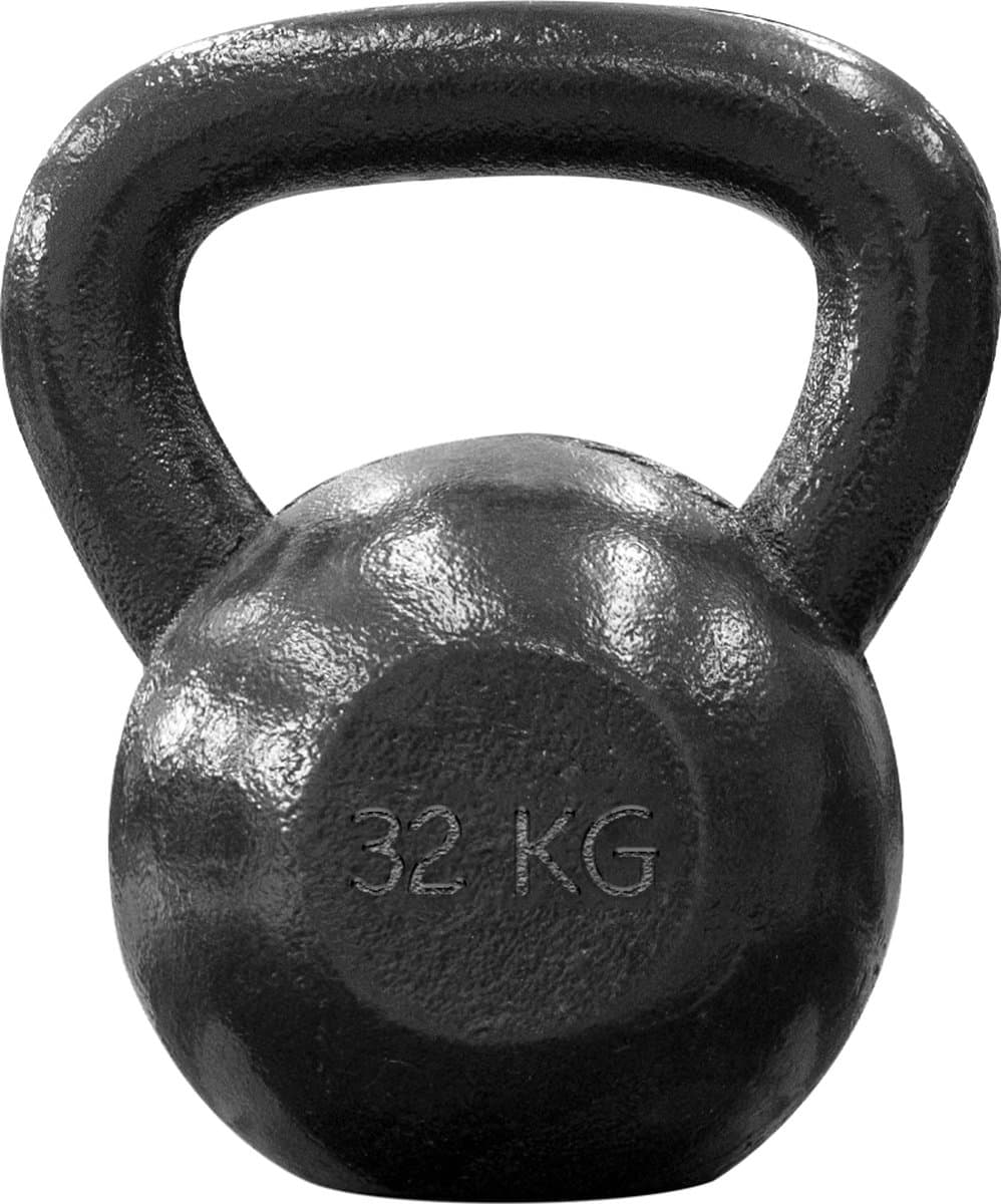 Focus Fitness - Kettlebell - Gietijzer - 32 kg - Halters en Gewichten
