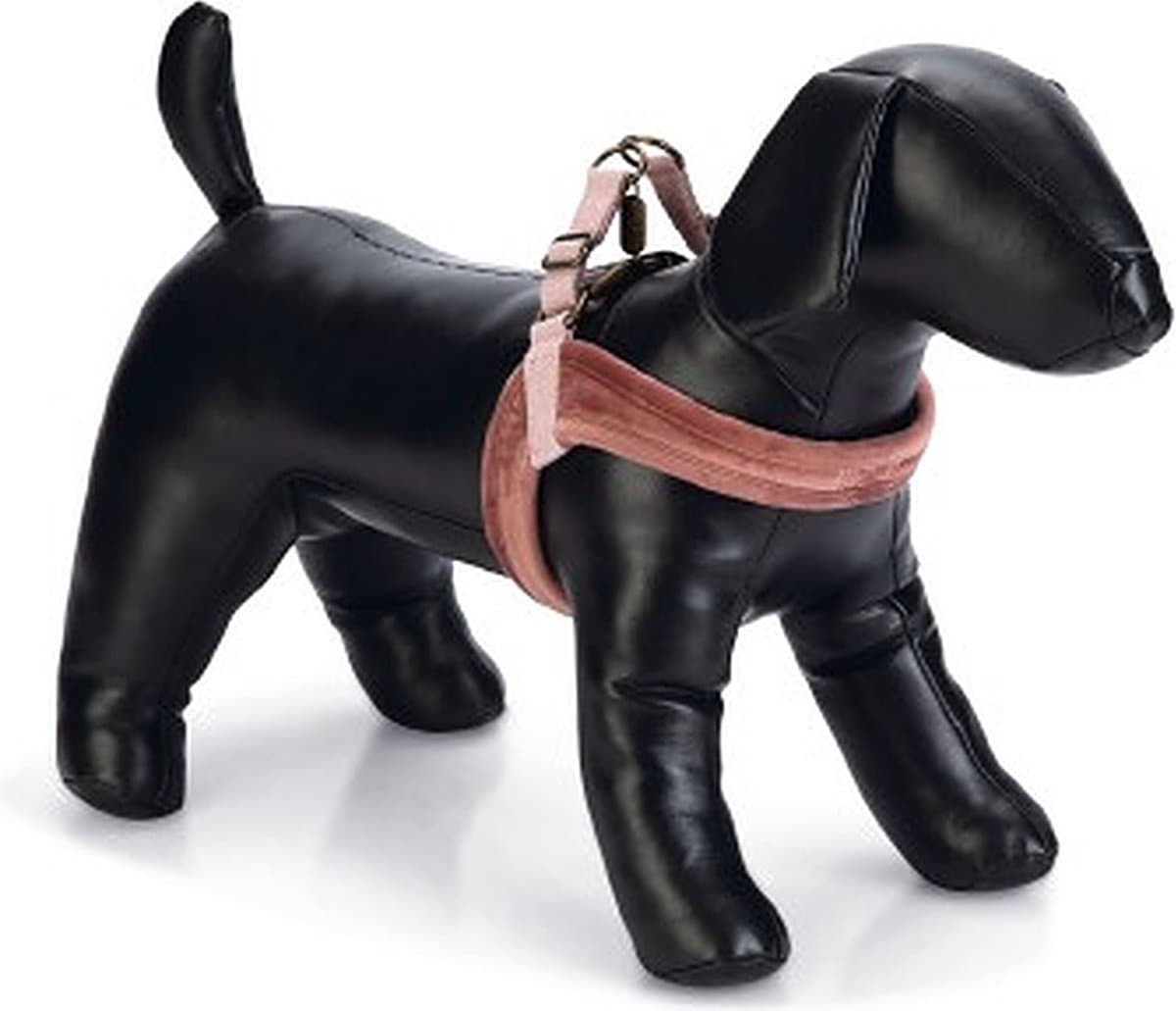 Designed by Lotte Velura - Hondentuig - Roze - S - 20 mm x 52 cm