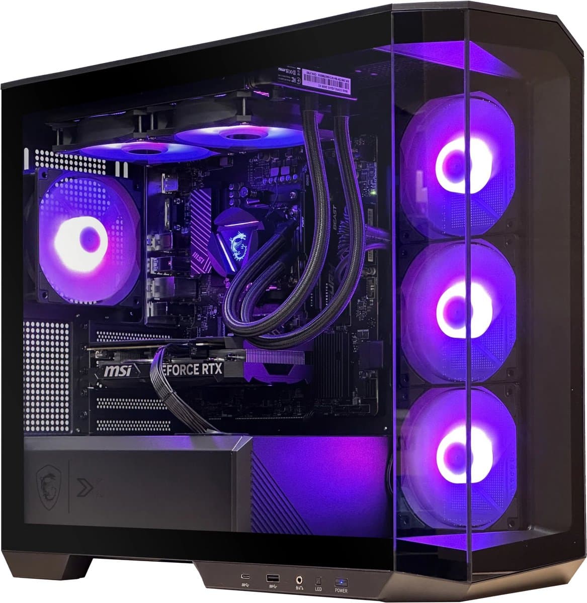 Xgaming Raptor Gaming PC - AMD Ryzen 7 7800X3D - Nvidia GeForce RTX 5060 - 32GB DDR5 - 4TB NVME SSD