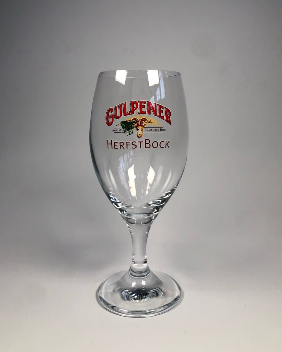Gulpener herfstbock voetglas 25cl