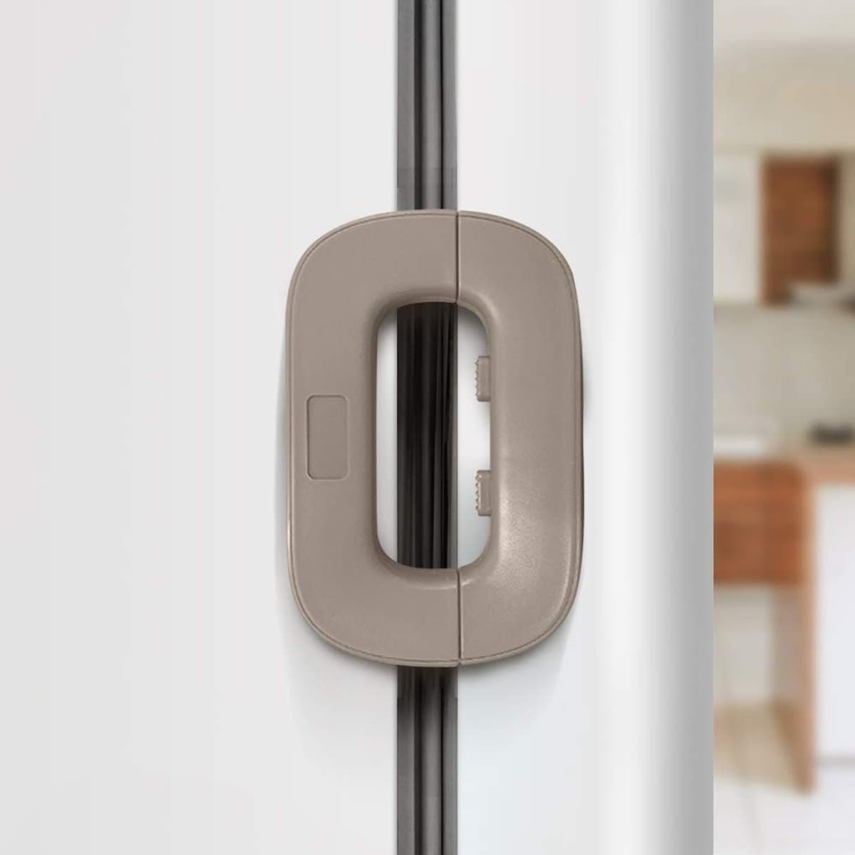 My Ninki ® Veiligheidsvergrendeling voor Koelkast - Zelfklevend Slot voor Kinderbescherming zonder Boren of Schroeven