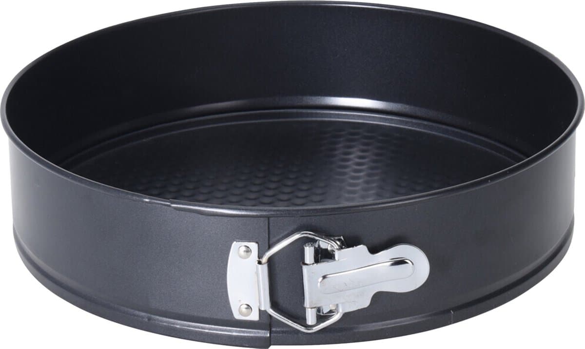 La Cucina Springvorm 28 cm - anti-aanbaklaag - verwijderbare rand - staal