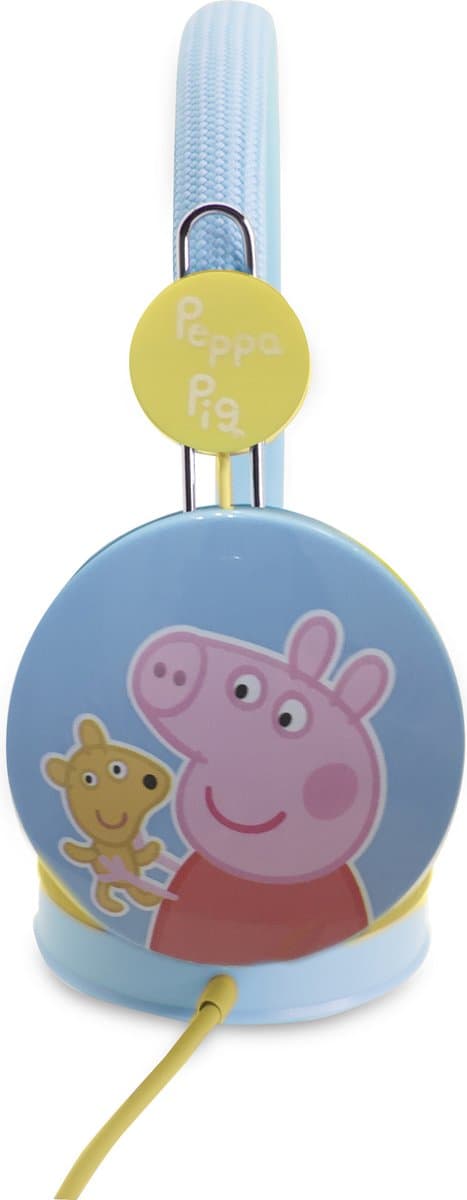 Peppa Pig - Vrolijk - kinder koptelefoon - volumebegrenzing - verstelbaar (3-8j)