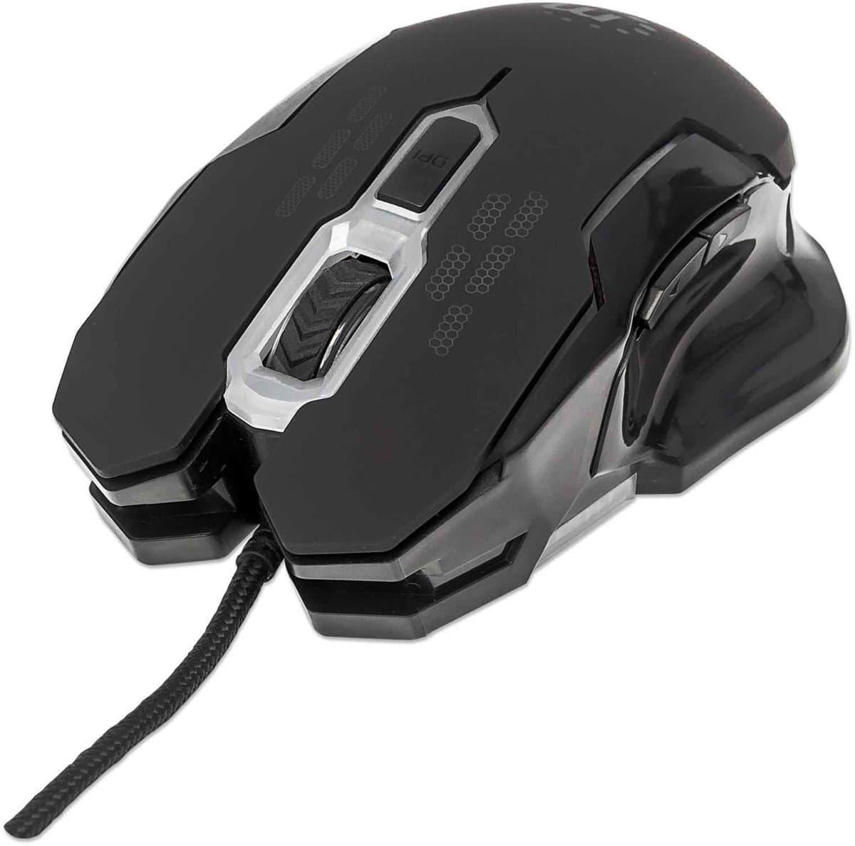 Manhattan 179164 Gaming muis USB  2400 DPI