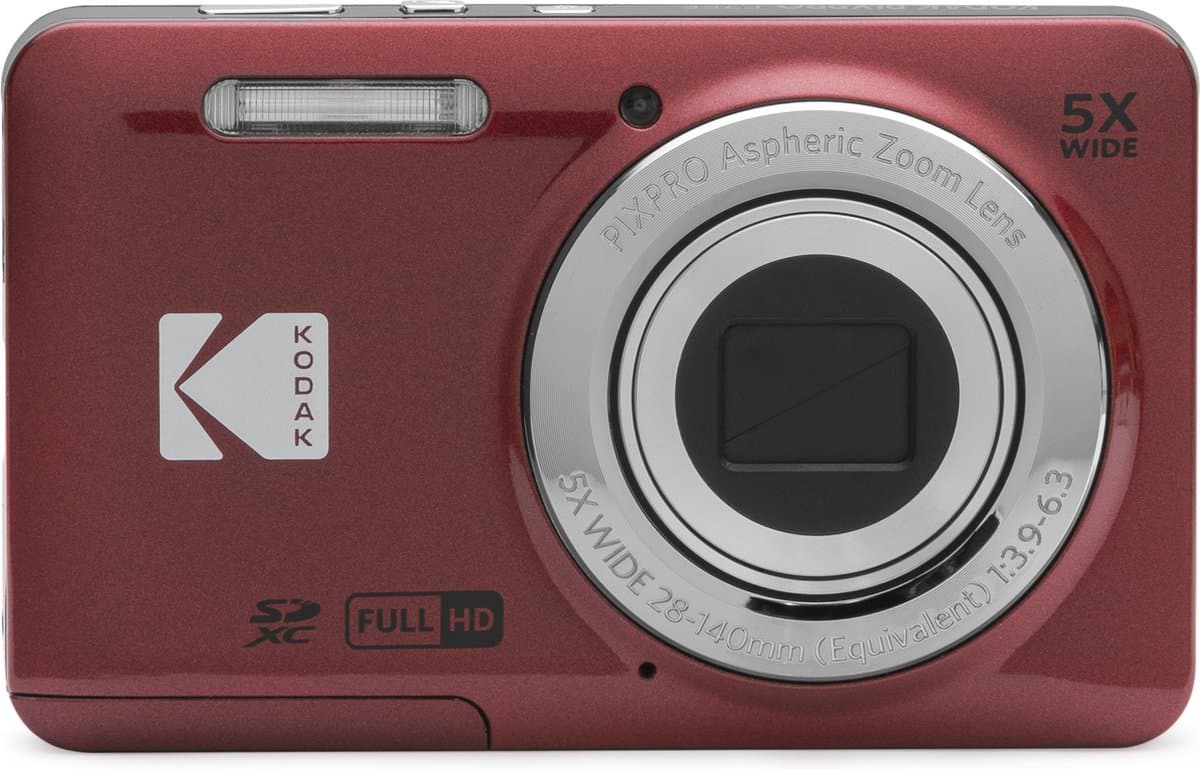 Kodak Pixpro FZ55 - Compactcamera - Rood