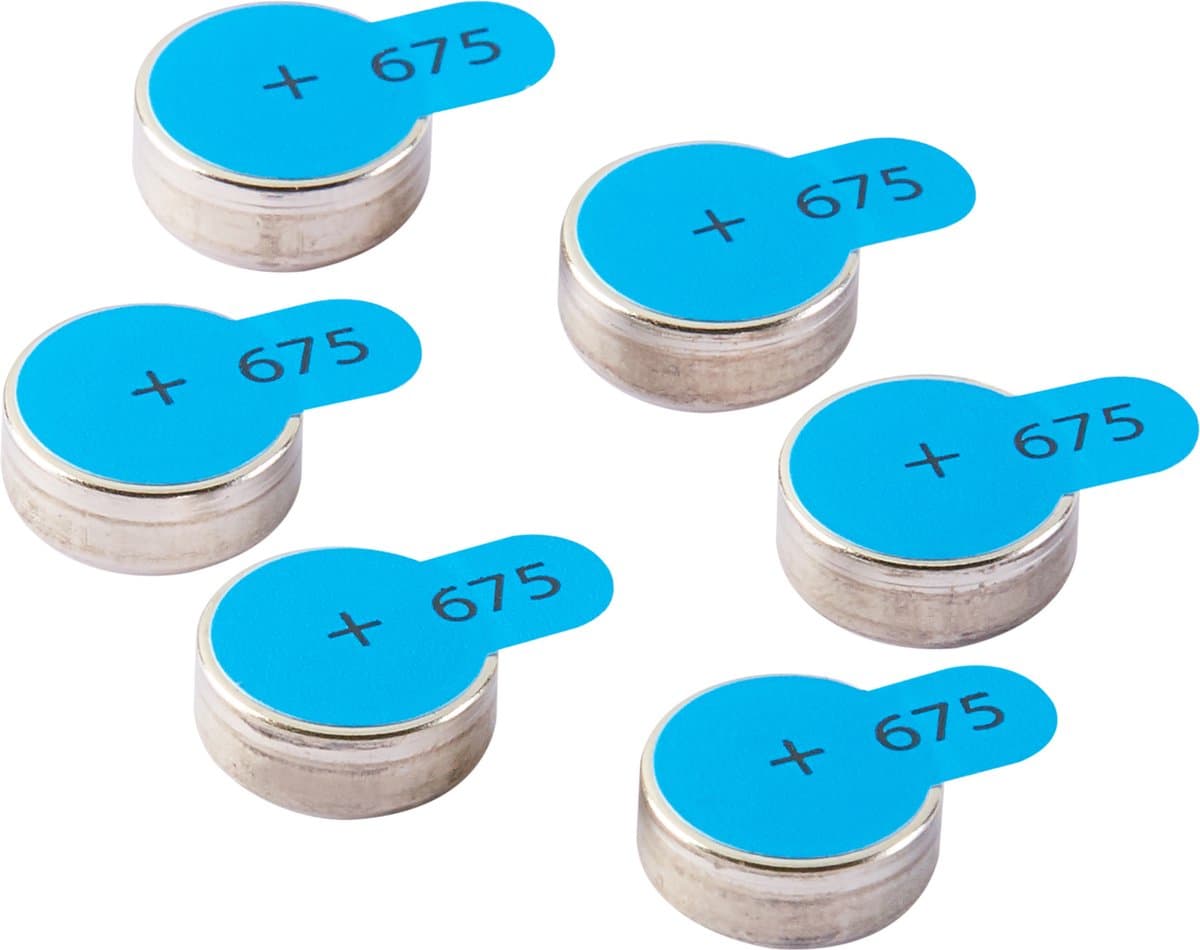 Intenso Batterij voor hoortoestel PR44-675 1.45 V 6 stuk(s) 540 mAh Zink-lucht 7504446