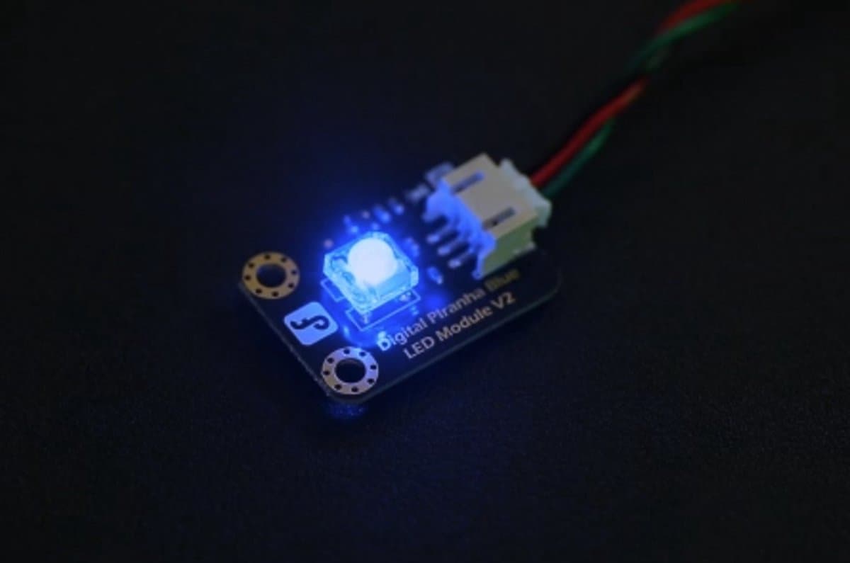 Gravity: Digital Piranha LED Module DFR0031 Kleur Blauw - geschikt voor Arduino