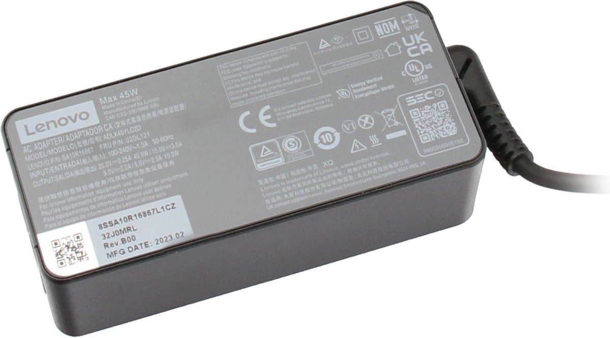 Lenovo ADLX45YLC3A USB-C oplader 45W