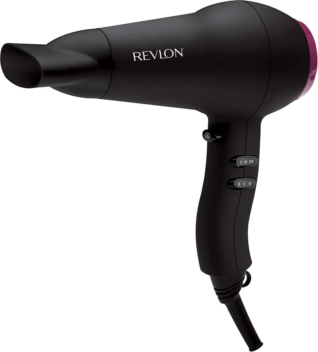 Revlon RVDR5823E3 - Föhn - 2000W - Zwart - Compact design - 3 verwarmingsfuncties - 2 snelheidsmogelijkheden