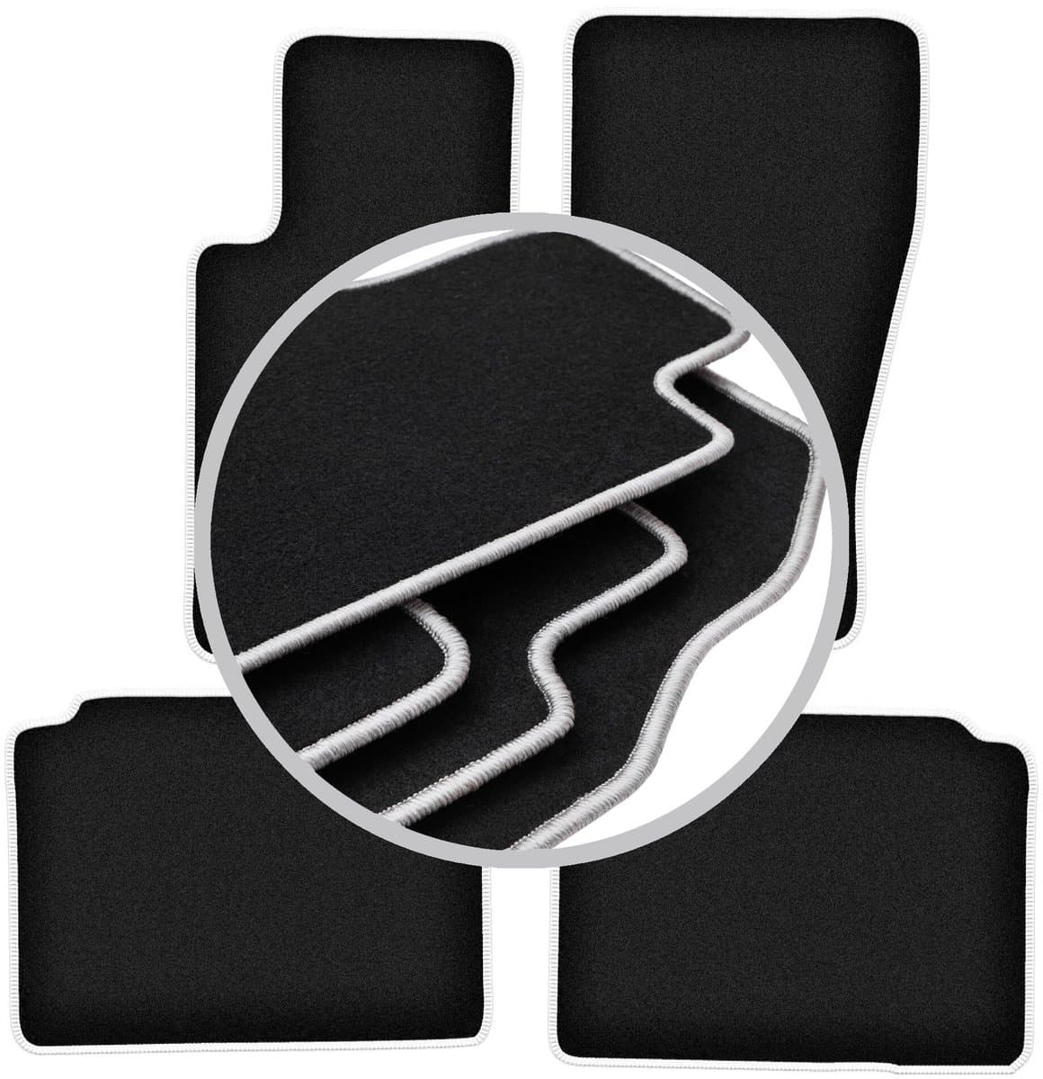 CARLUX-SILVER automatten voor: Jeep Grand Cherokee III WK off-road (2005-2010)