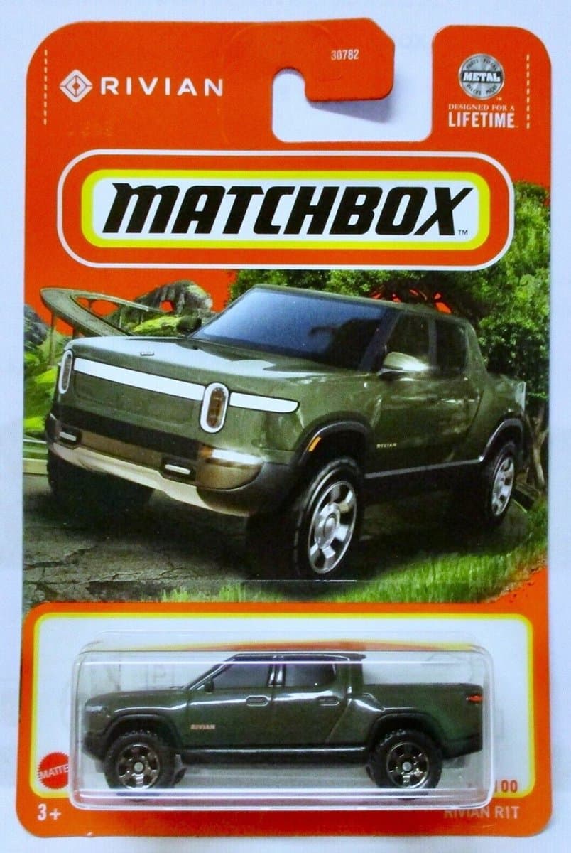 MATCHBOX RIVIAN R1T DARK GREEN 17-100 (1:64)