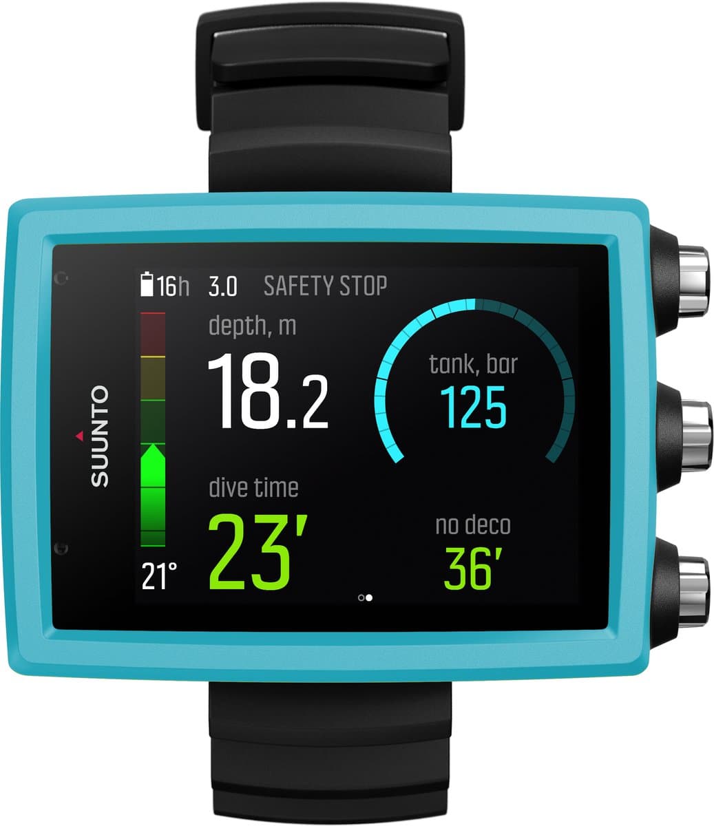 Suunto EON Core Duikcomputer Aqua Blauw