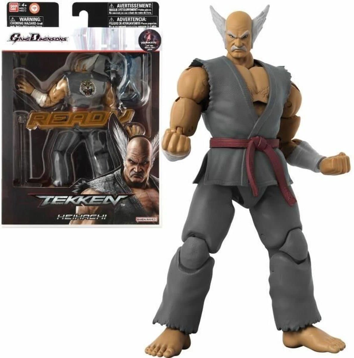 Bandai Tekken actiefiguur Heihachi Mishima - Game Dimensions 17 cm.