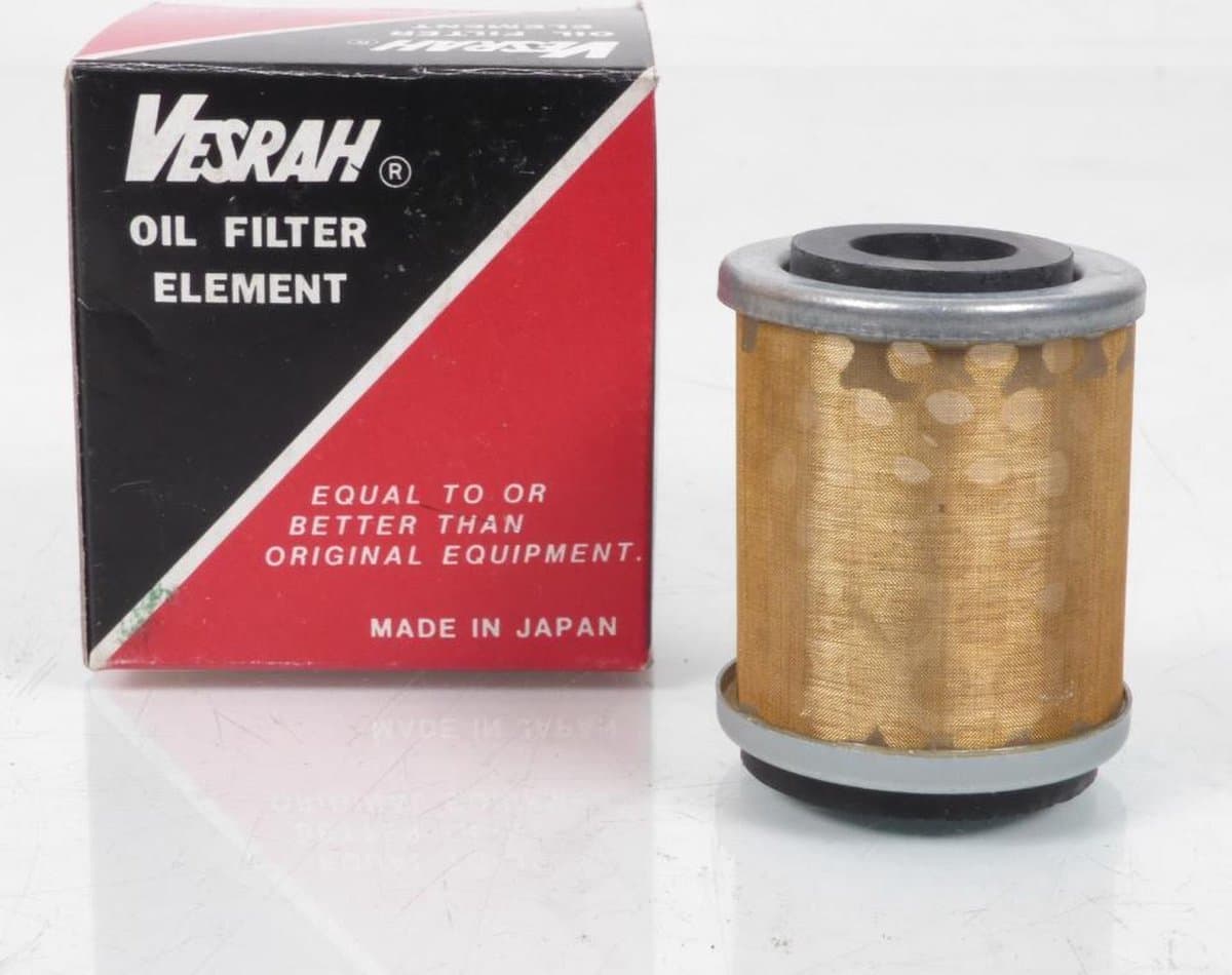 Filtre à huile Vesrah pour Moto Yamaha 225 TT 1986 à 1987 SF-2004 / 5HO-13440-00 Neuf