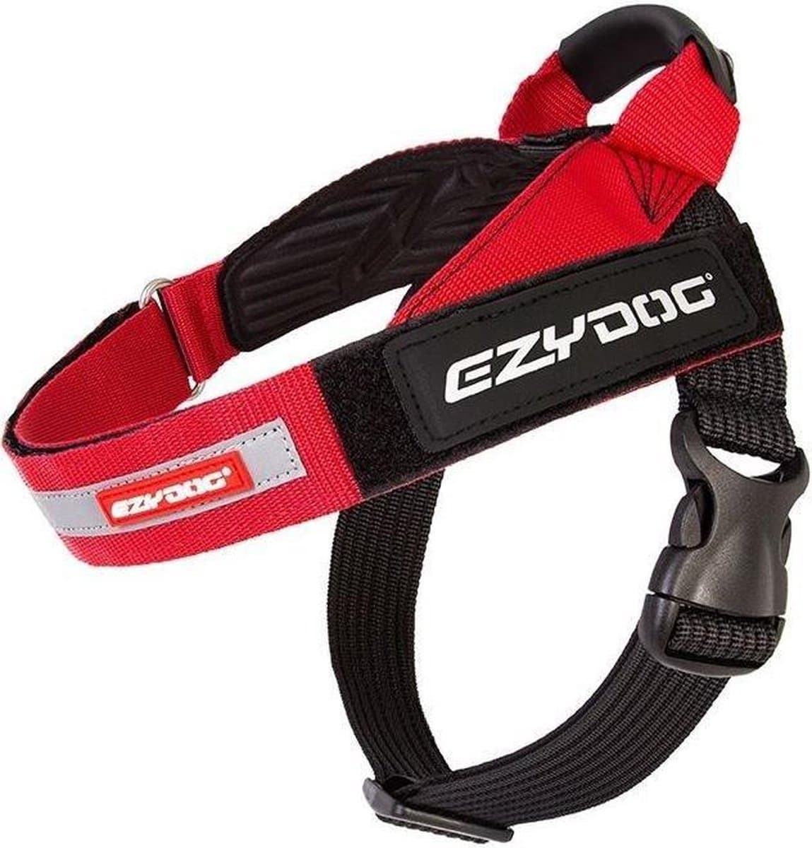 EzyDog Express Reflecterend Honden Tuigje - Honden Harnas - S - Rood
