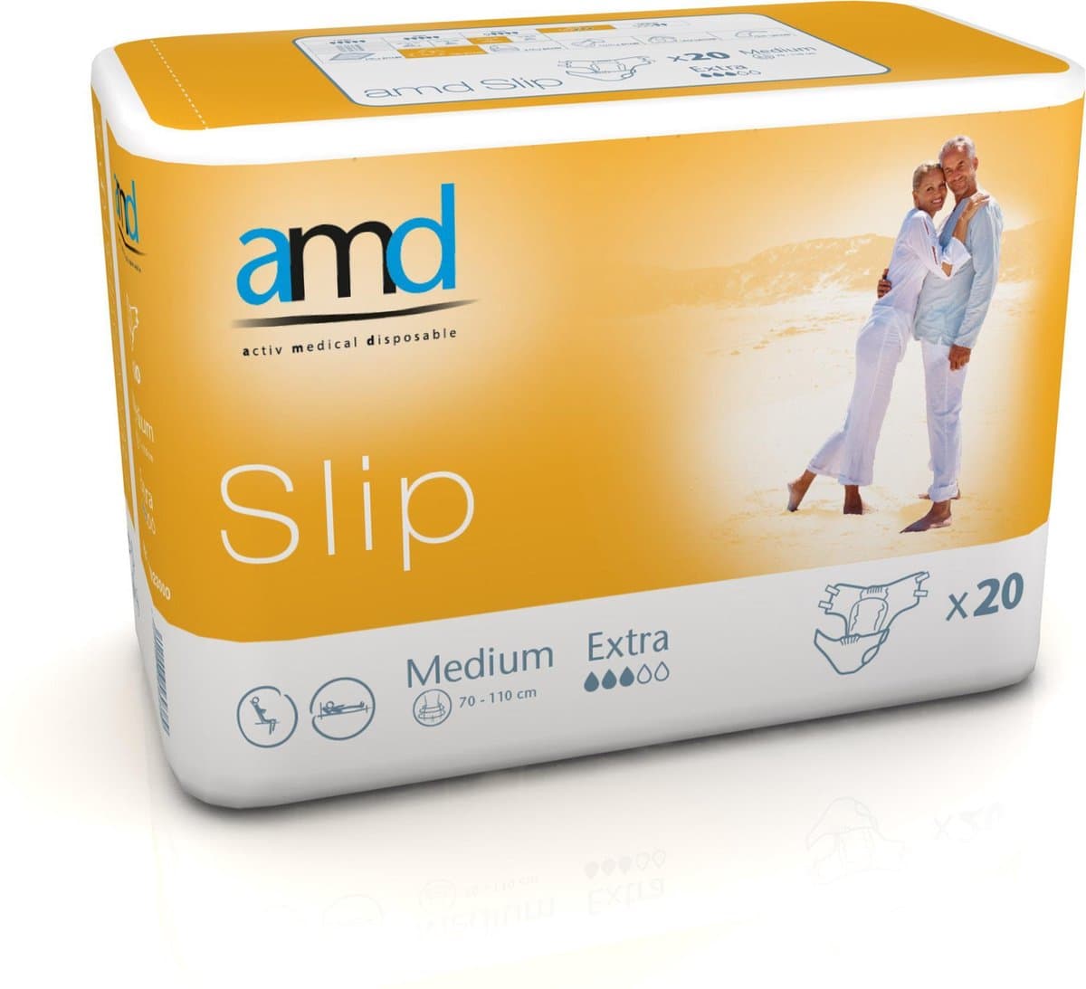 AMD Slip Extra Medium - 1 pak van 20 stuks