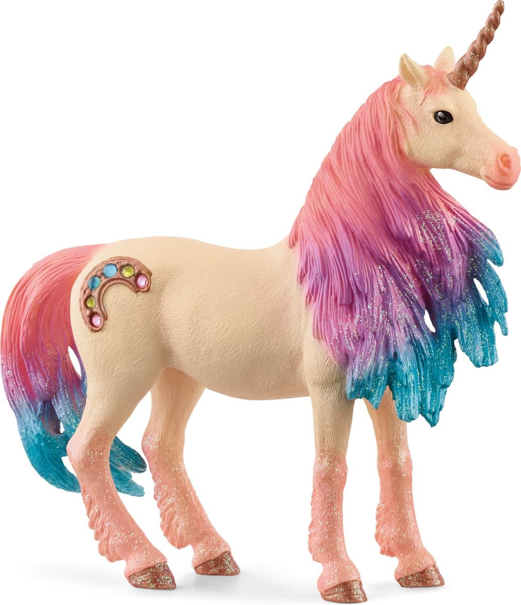 Schleich BAYALA marshmallow eenhoorn merrie speelfiguur - 70723, meerkleurig