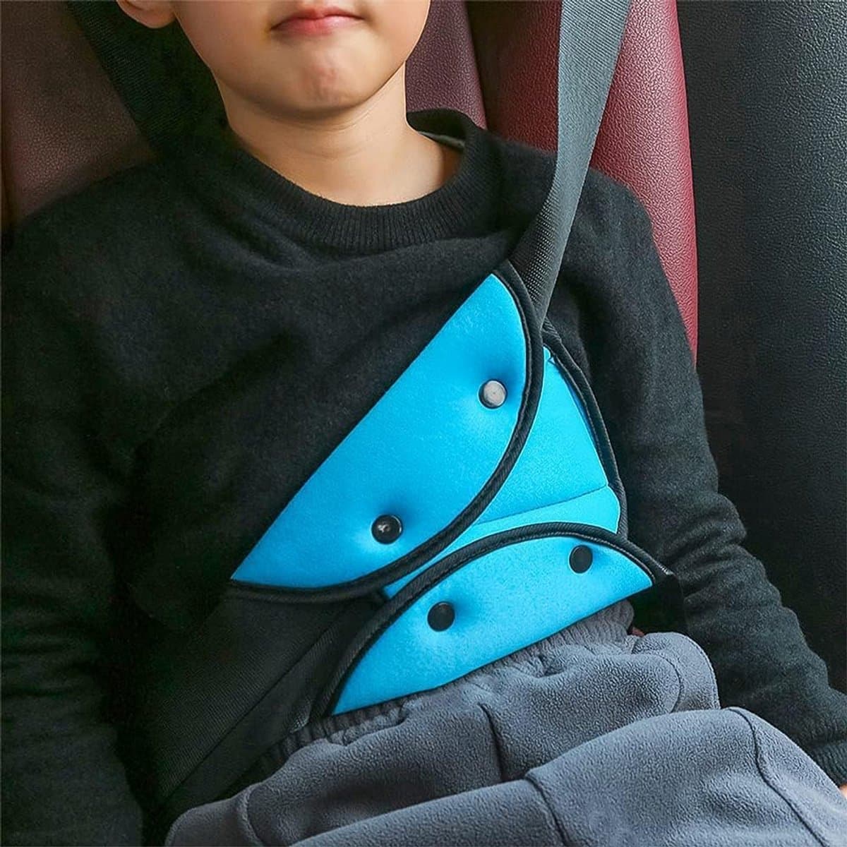 Verstelbare Veiligheidsriem Pad voor Kinderen en Volwassenen - Comfortabele en Veilige Autogordel