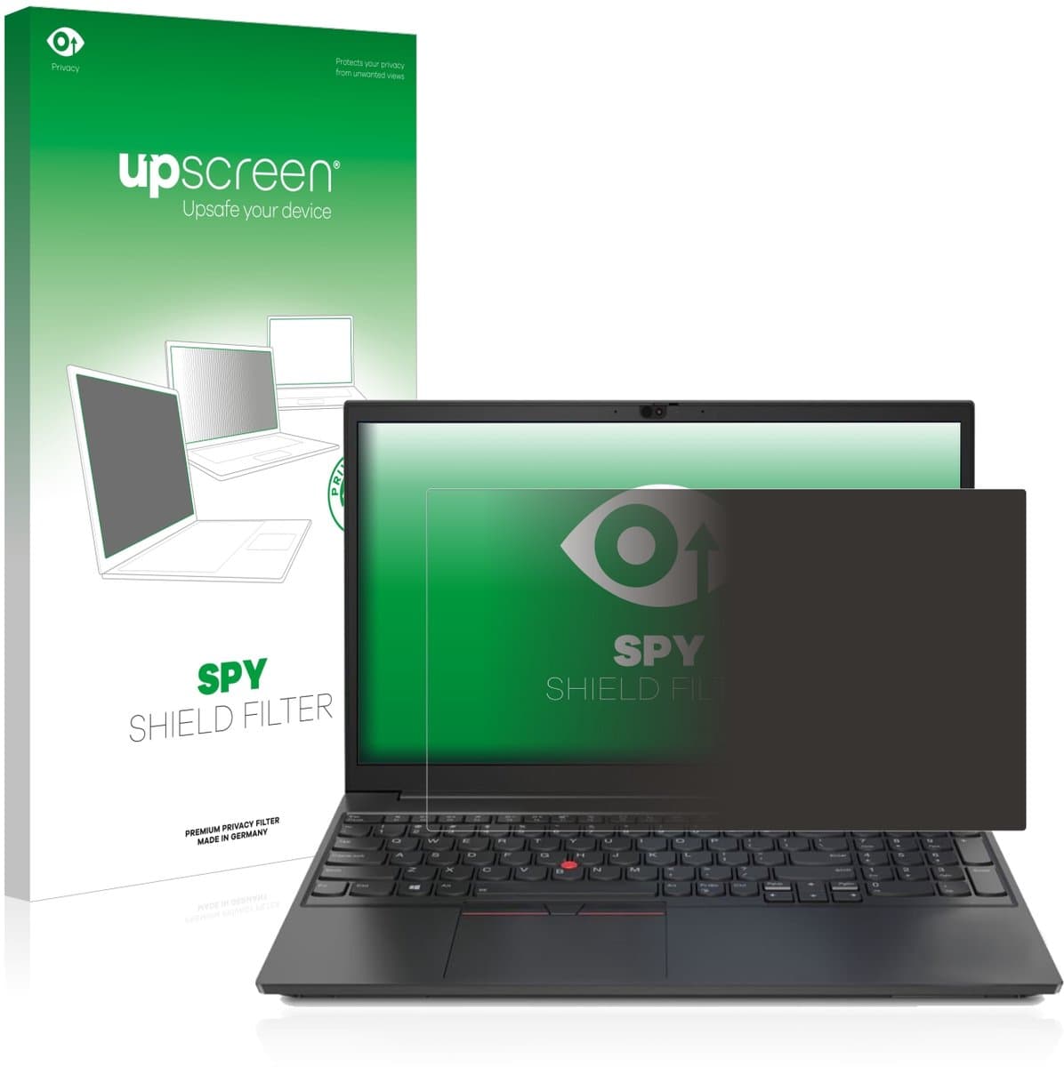 upscreen - privacyscherm voor Lenovo ThinkPad E15 - privacy filter screenfilter Blauwlichtfilter