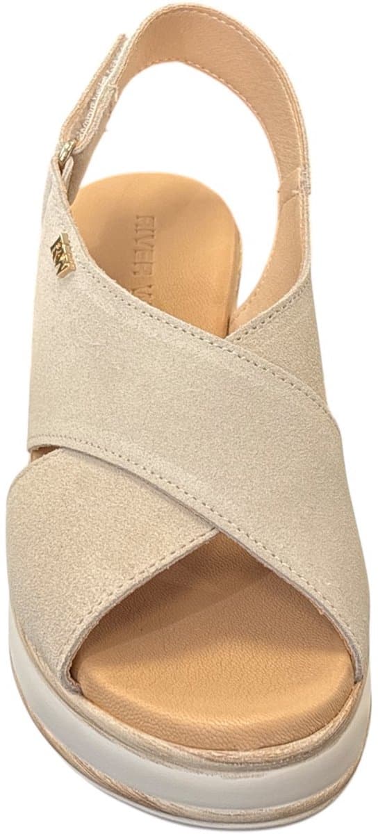 River Woods Sandaal Beige - Maat 40