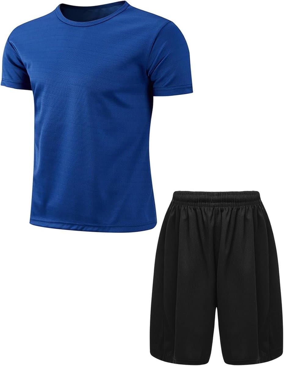 Snelle Drogen Sportset Jongens: T-shirt en Korte Broek voor Zomer Training