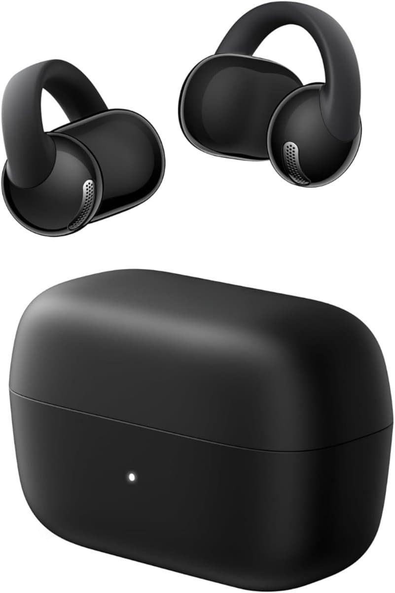 SNJY® Bone Conduction Headphone - Sporthoofdtelefoon Draadloos - Sport Oordopjes - Hardloop Oortjes - Zwart