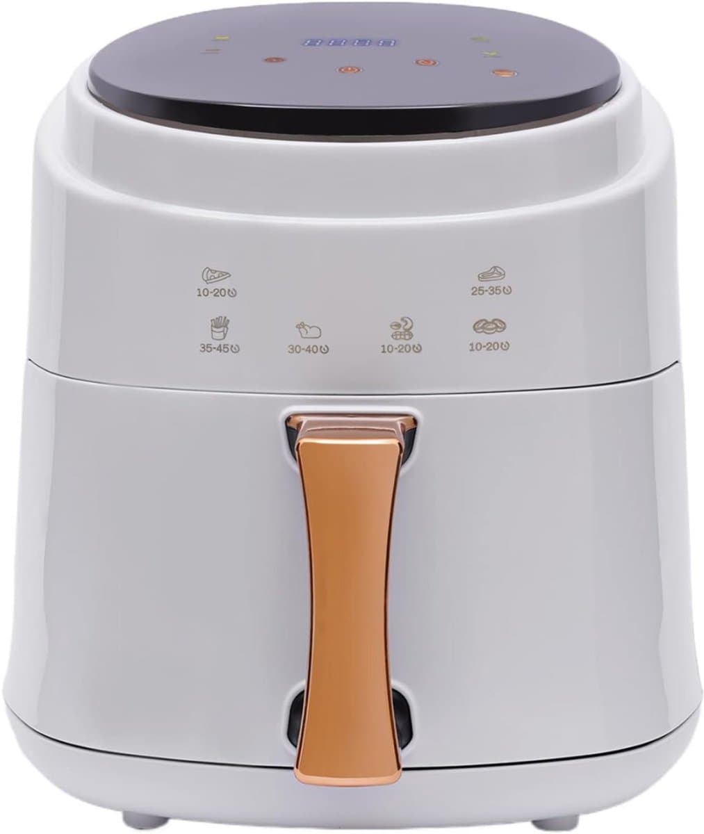 RONN® Mini Airfryer - Airfryer - Heteluchtfriteuse - Compact - Wit - ‎26cm x 25cm x 30cm ; 3.24 kg