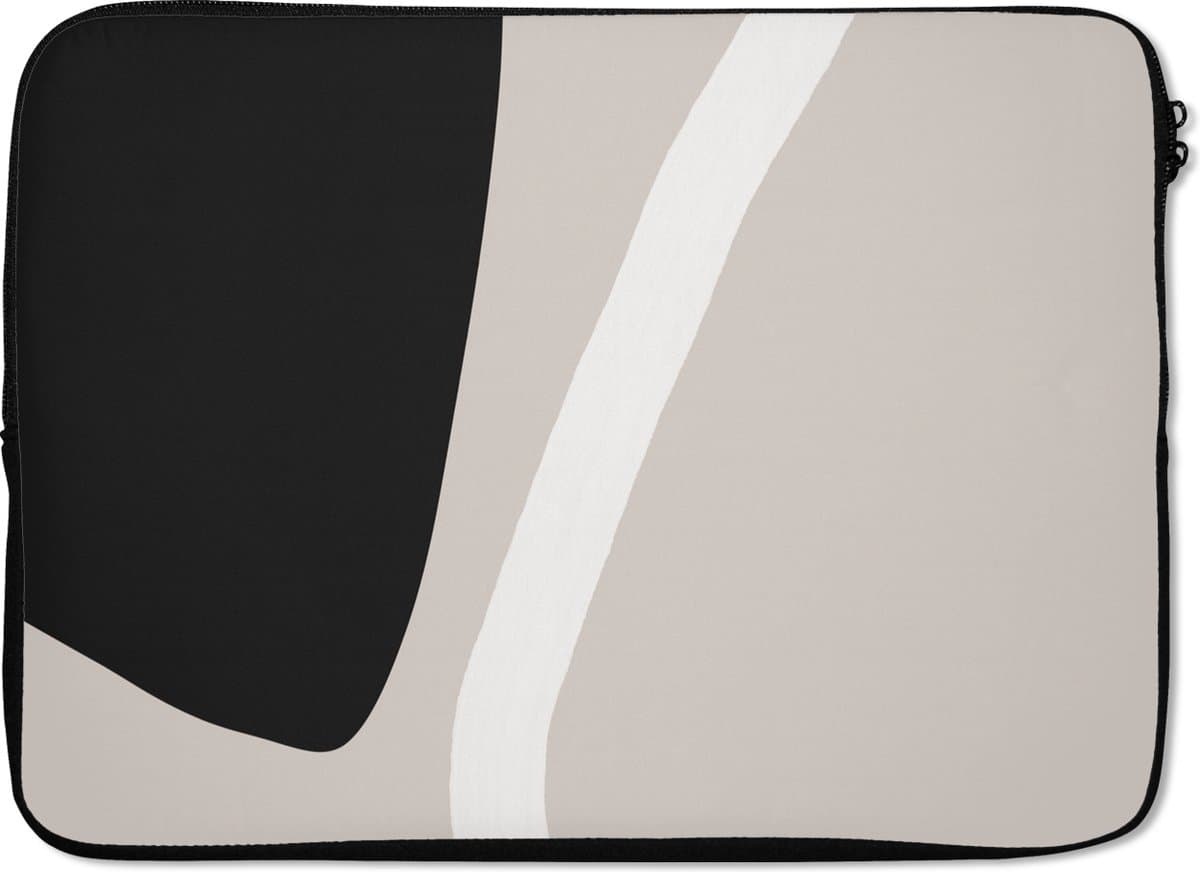 Laptophoes - Pastel - Minimalisme - Vormen - Abstract - Laptop - Laptopcover - 13 Inch