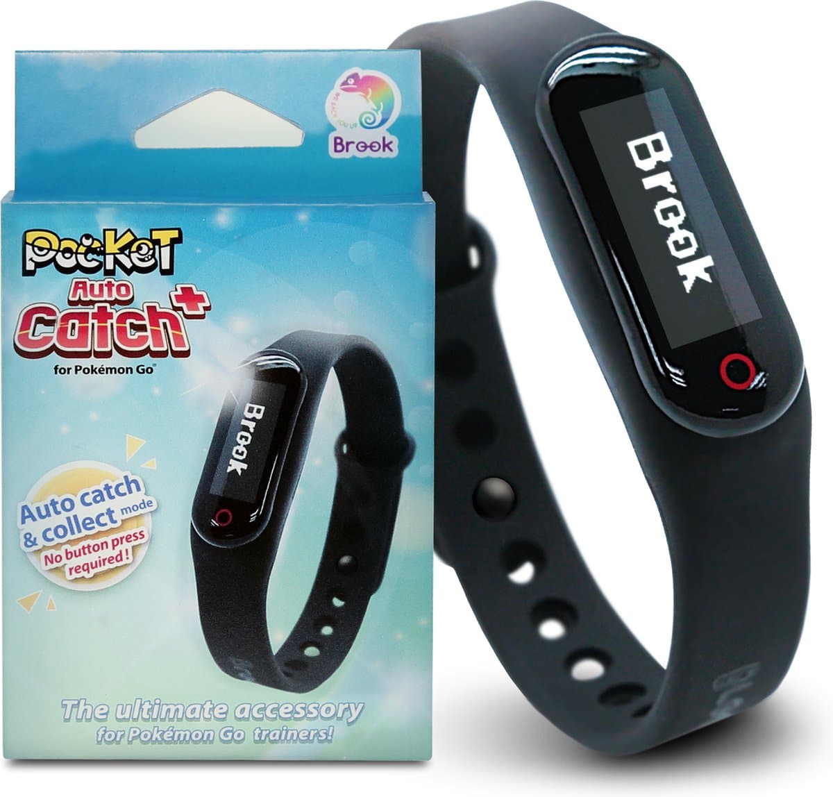 Brook Pocket Auto Catch PLUS voor Pokémon GO Plus Polsbandje