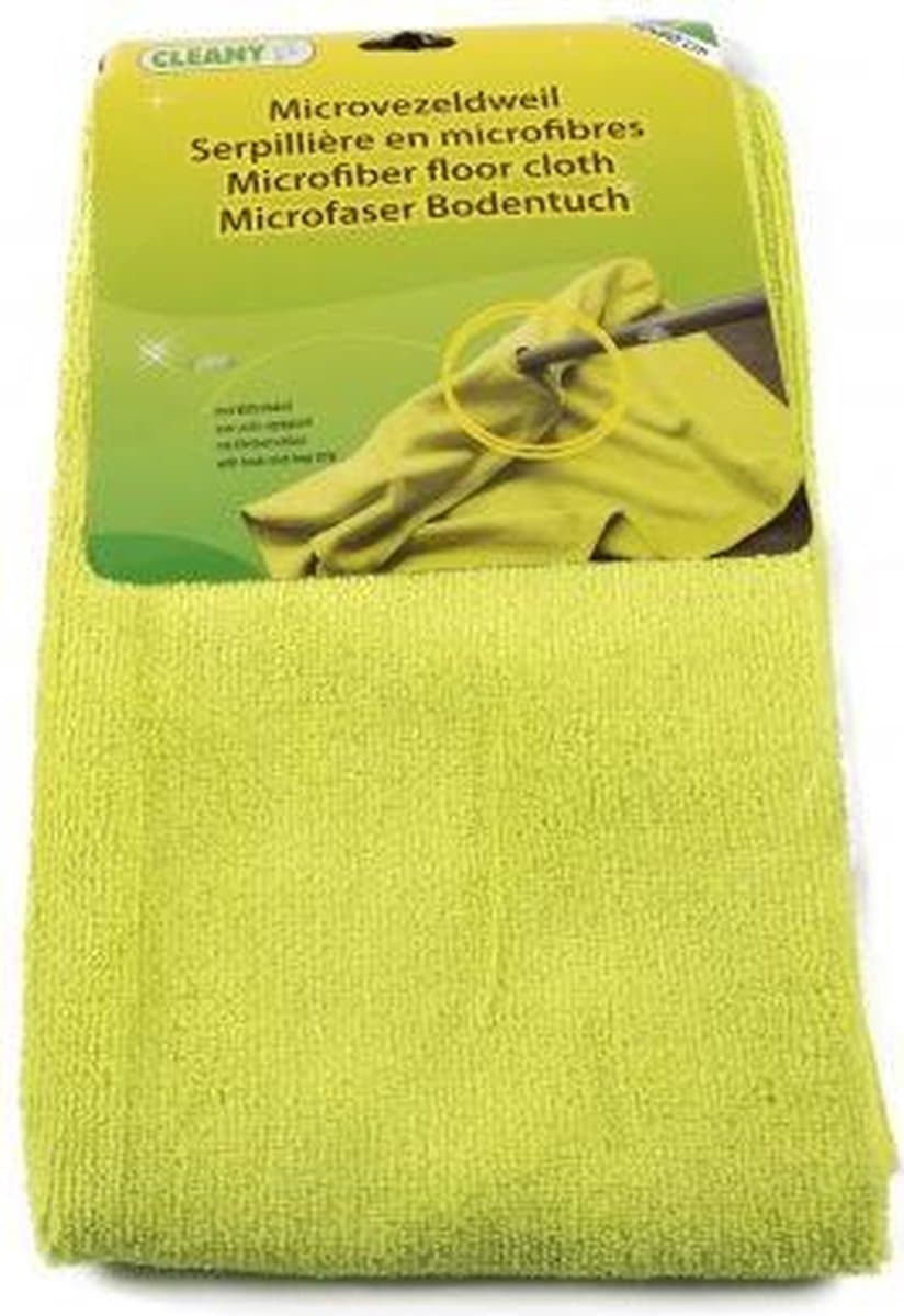 Microvezel dweil 50 x 60 cm met klittenband + kaart