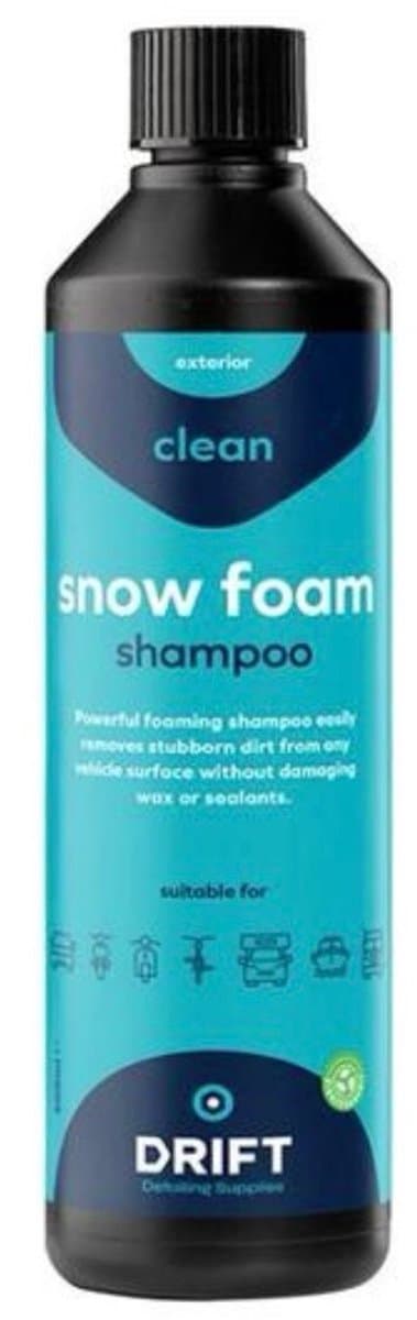 Snowfoam Shampoo - Auto/Motor/Fietsshampoo - Geconcentreerde Shampoo - Dik schuim - Foamshampoo - 500ML