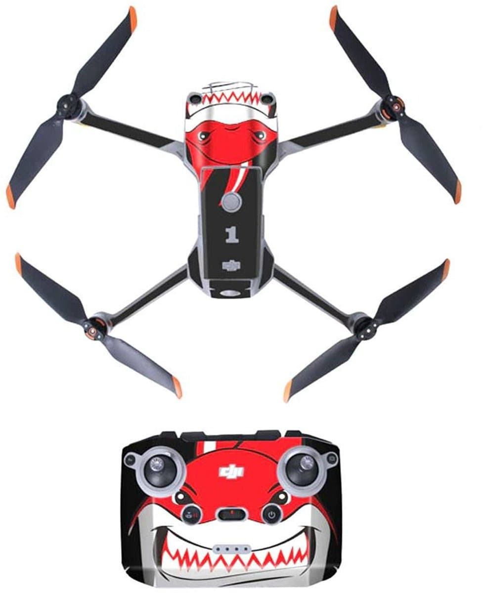 Protective Skin voor DJI AIR 2S - RED SHARK