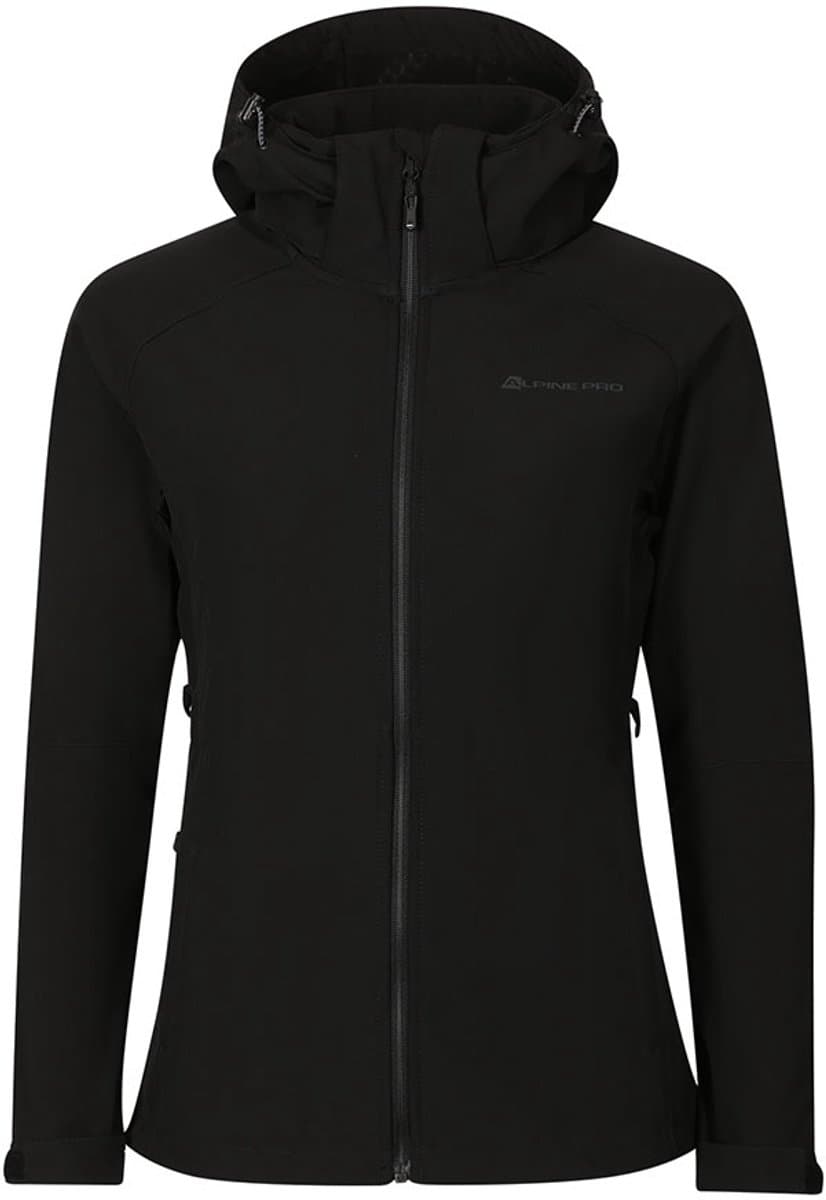 Alpine Pro Hoora Softshelljack Zwart M Vrouw